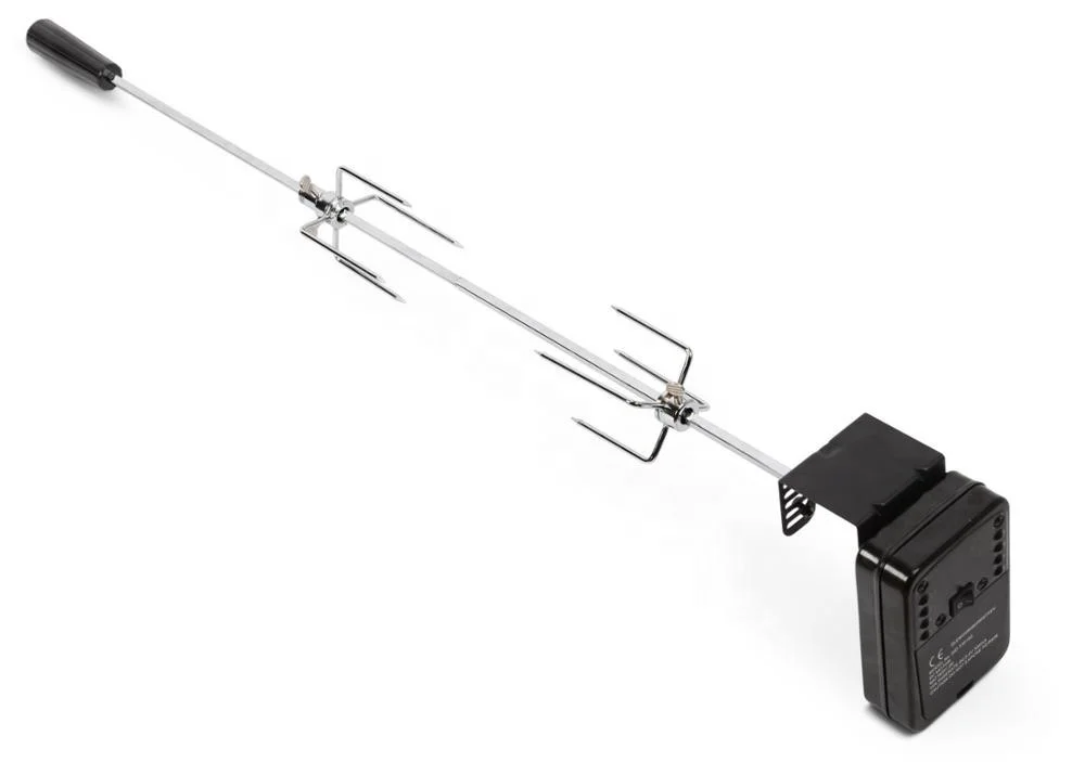 Universal Deluxe Rotisserie Kit Universal Grill Rotisseries Complete Holders and Fixing Screw for Universal Gril