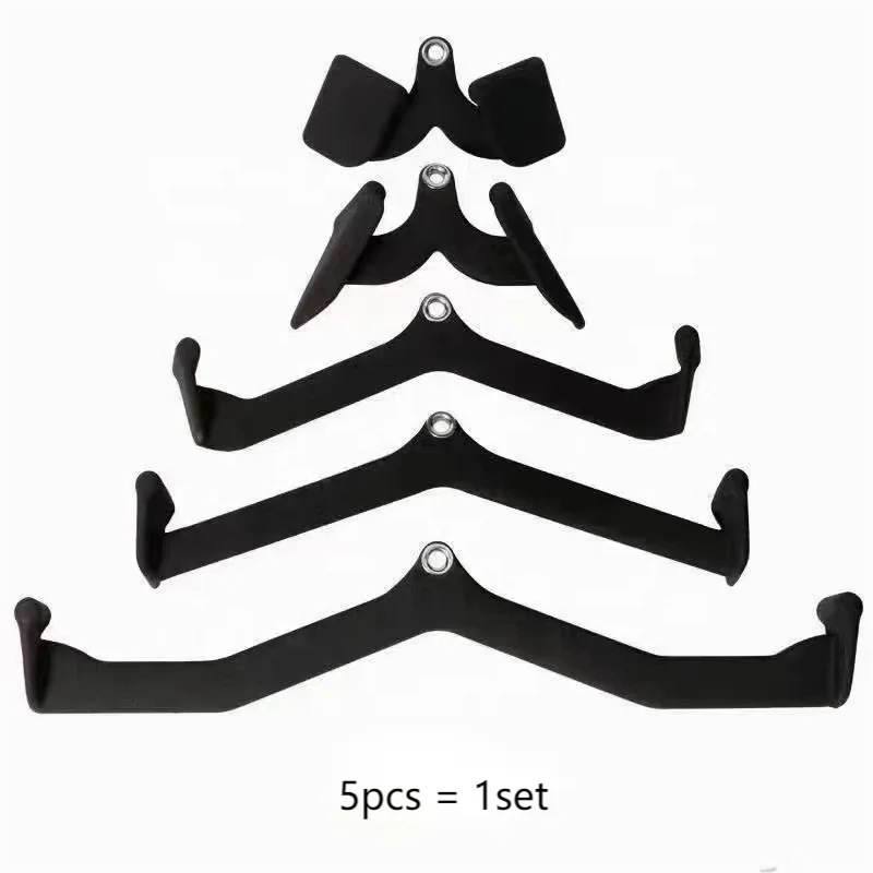 Factory Price Gym Equipment Lat-pull Down Mag Grip Handle Bar V Bar Lat Pulldown Attachment  Fitness Accessories