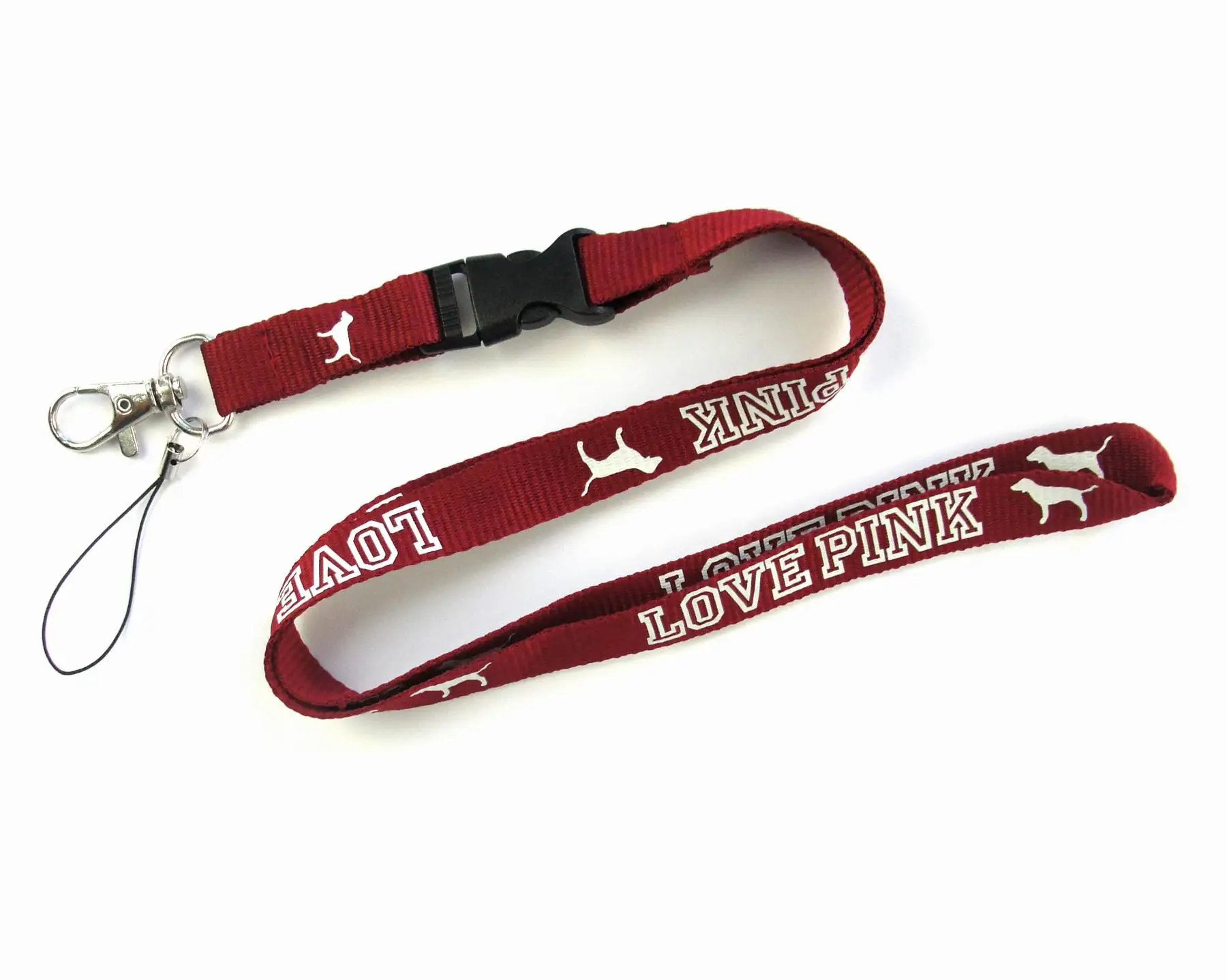 Fashion Hot Sales Custom Color Logo Lanyard Polyester Material as a Promotional Gift
