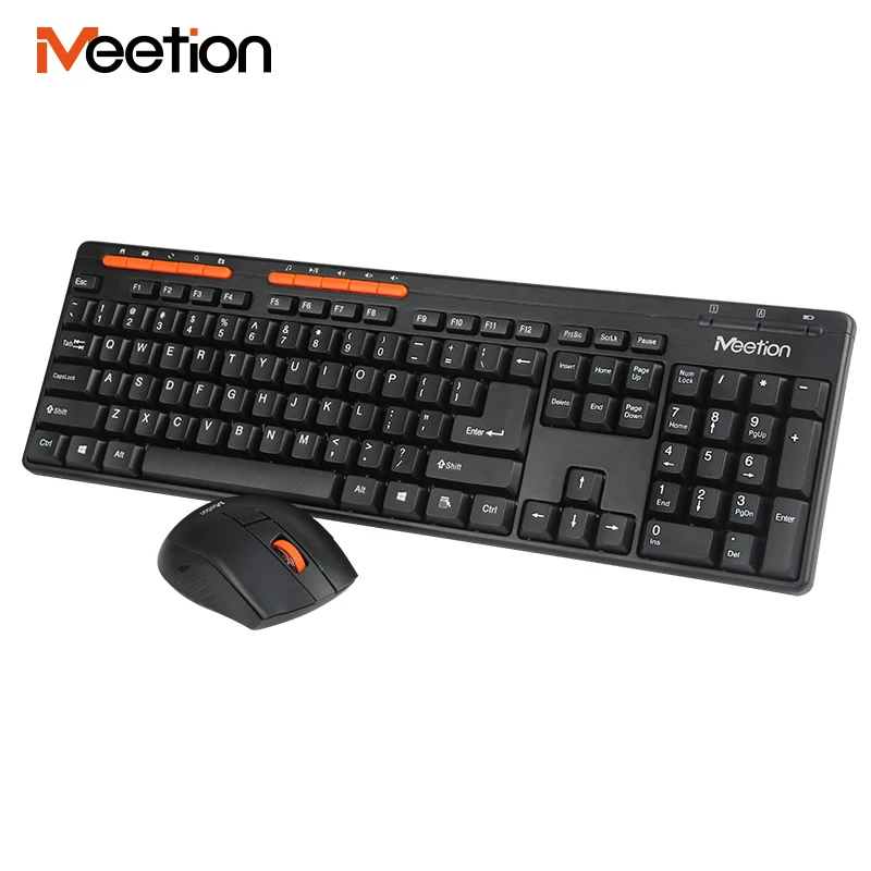 MT-4100 Standard Cheap Wireless Keyboard and Mouse Combo for Desktop Laptop