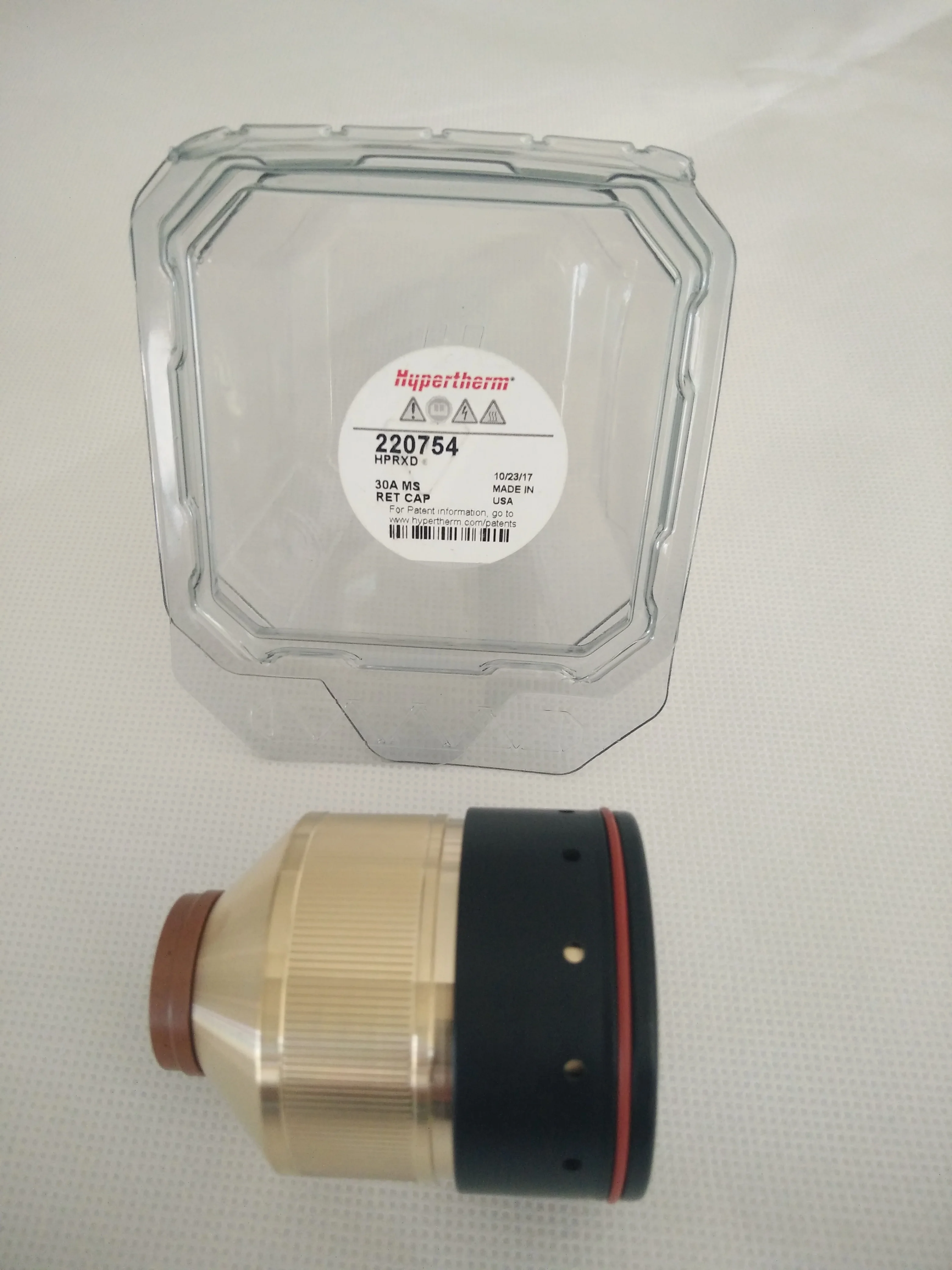 Hypertherm HPR400 Plasma Consumables Nozzle Retaining Cap 220754