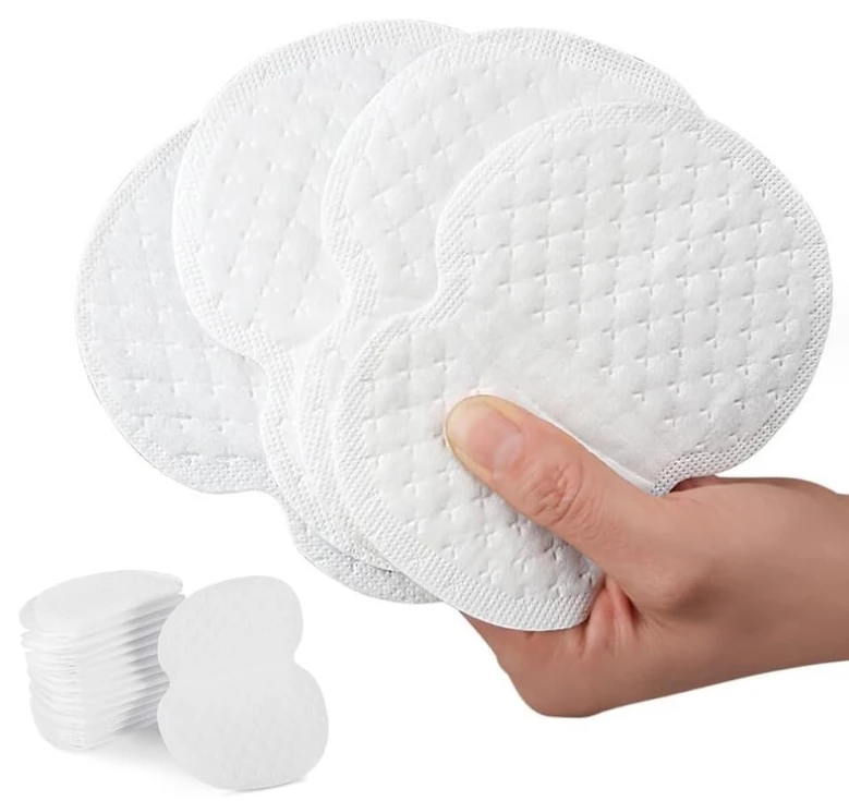 Private Logo 10 Patches Anti Transpirant Anti-Perspirant Armpit Sweat Patch For Protect Armpits Invisible And Comfortable