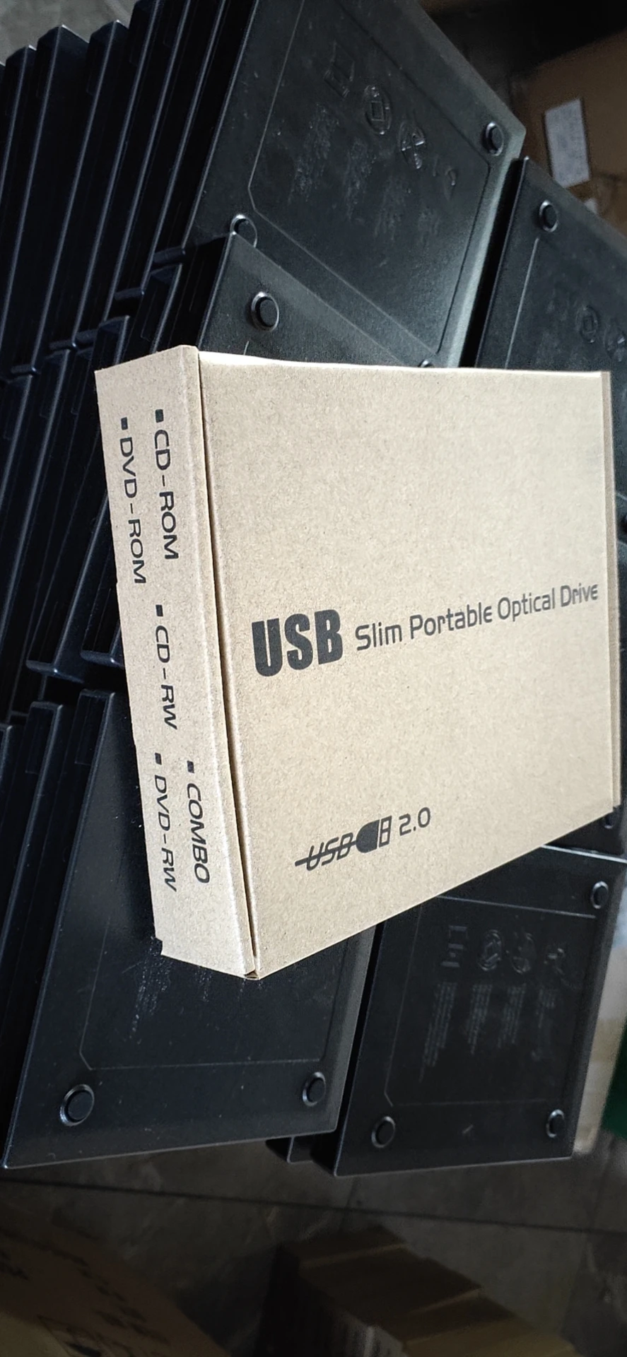 Заводская цена привод DVD USB 2 0 Plug and Play Внешний оптический CD/DVD-ROM плеер для