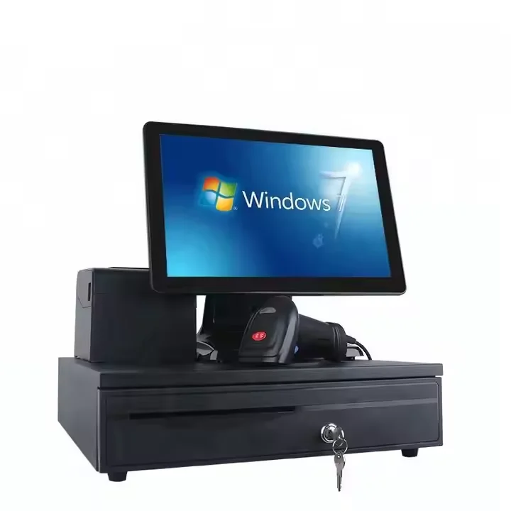 New arrival 15 inch pos payment machine pos terminal system window pc all in one