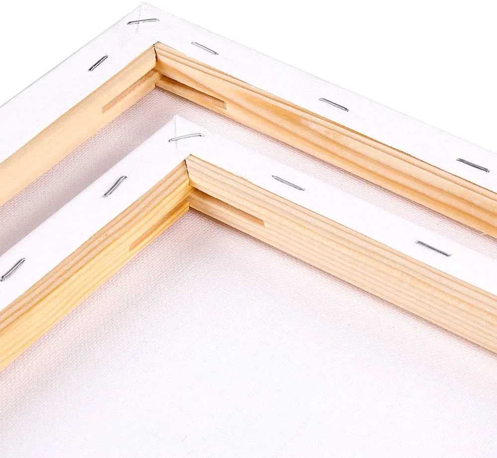 Manufacturer direct sale wholesale 8x10inch blank art canvas board for acrylic painting