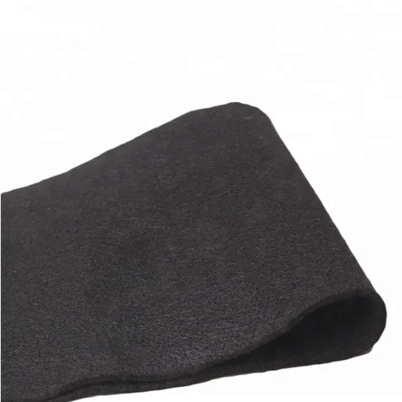 High Strength Carbon Felt Welding Blanket & carbon nonwoven felt Protect Work Area From Heavy Pollution & High Temperature 2mm