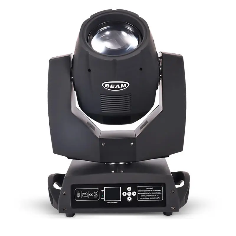 Professional High Quality 230W RGBW 7R LED Moving Beam Stage Light for DJs with White RGBE Emission IP20 Aluminum Body Red Green
