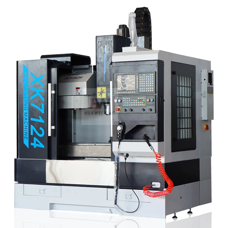 small milling machine cnc XK7124 cnc mini vmc