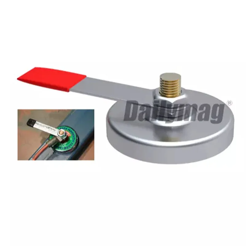 Hot Sell 200A 500A Maximum Rated Magnetic Welding Ground Clamp for Arc Welder Welding Ground Wire