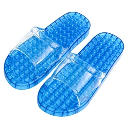 ladies beach PVC bubble massage slipper