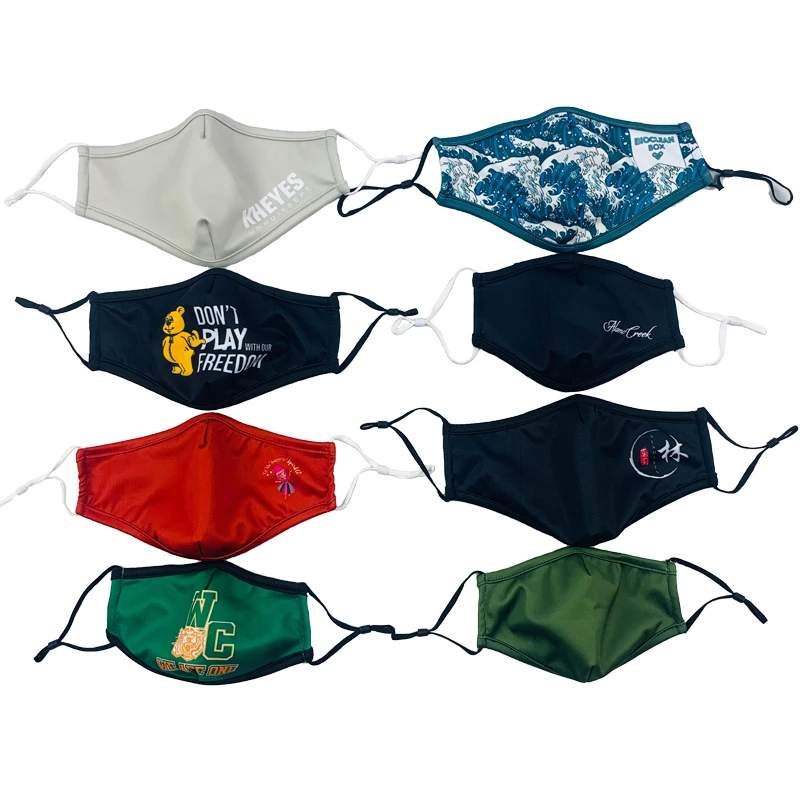 
Hot Sale Customize LOGO/Color PM2.5 Reusable Washable Designer Face Maskes Custom Face Maskes 