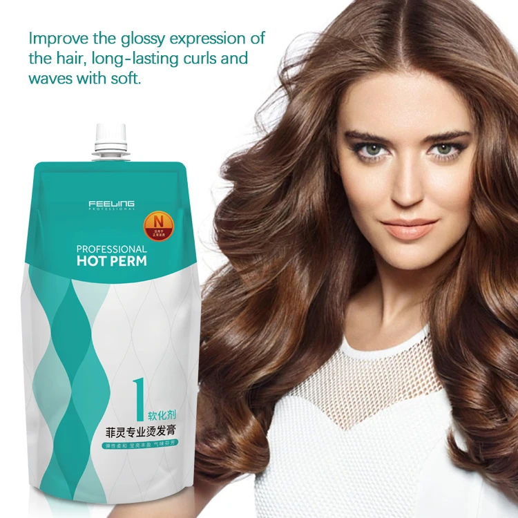 OEM Professional Thermal Wave Curling Moisture Elastic Hot Perm Digital Perm Lotion For Resistant Hair