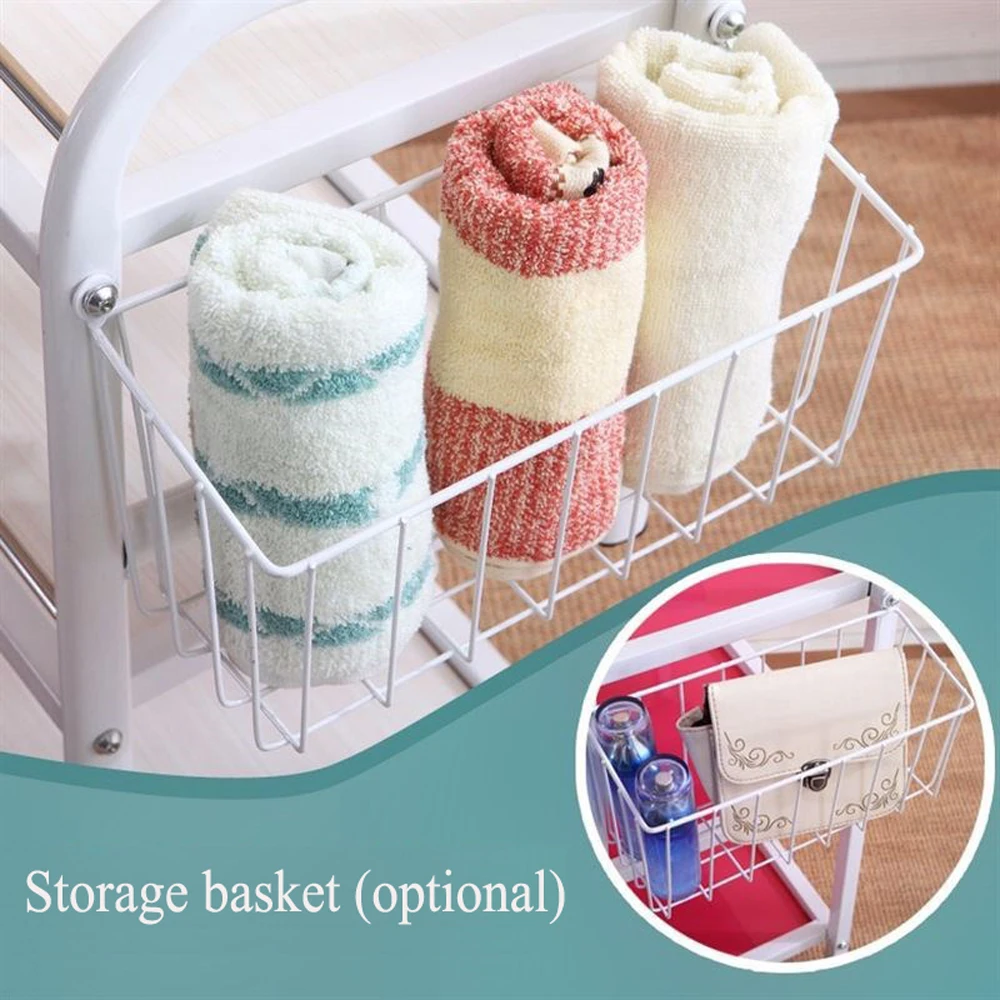 New hairdressing salon three floor trolley barber hair gadget cart glass beauty