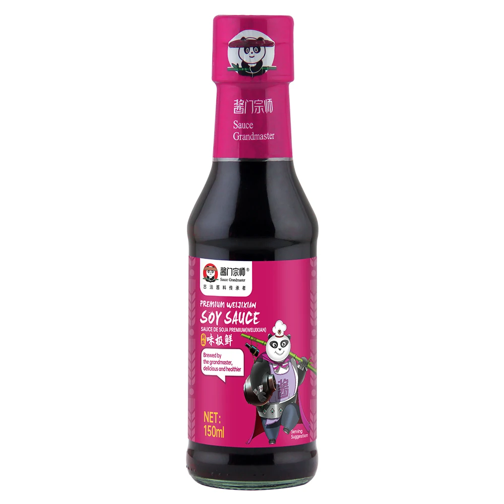Sauce Soja Sans Sel Factory Provide Global One-Stop Best Dark Soya Sauce