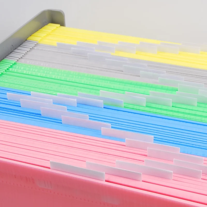 
FC Folder Organizer Custom+folders Folders Box Plastic Colored Hanging File Suspension Files Bag Save File A4 FC 10pc/poly Bag 