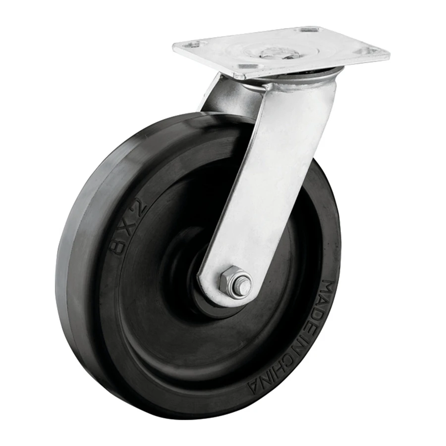 Heavy Duty PU on Iron Cast Core Scaffolding Caster
