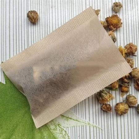 Natural Color Heat Seal Filter Paper Tea Bag Packaging Tea Bag