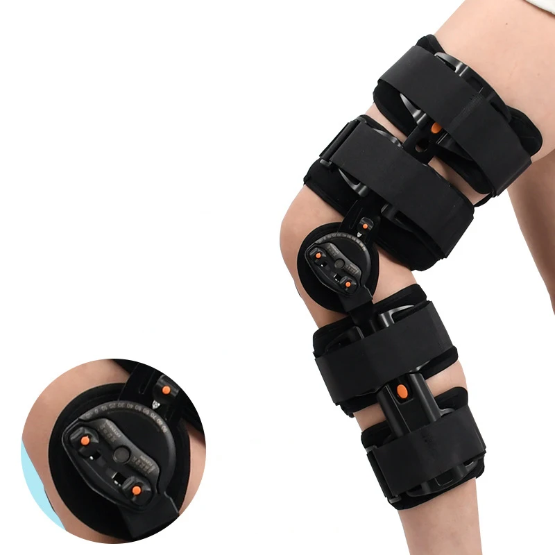 Knee Support Open Patella Hinged Knee Brace Stabilizer Joint Support Knee Guards