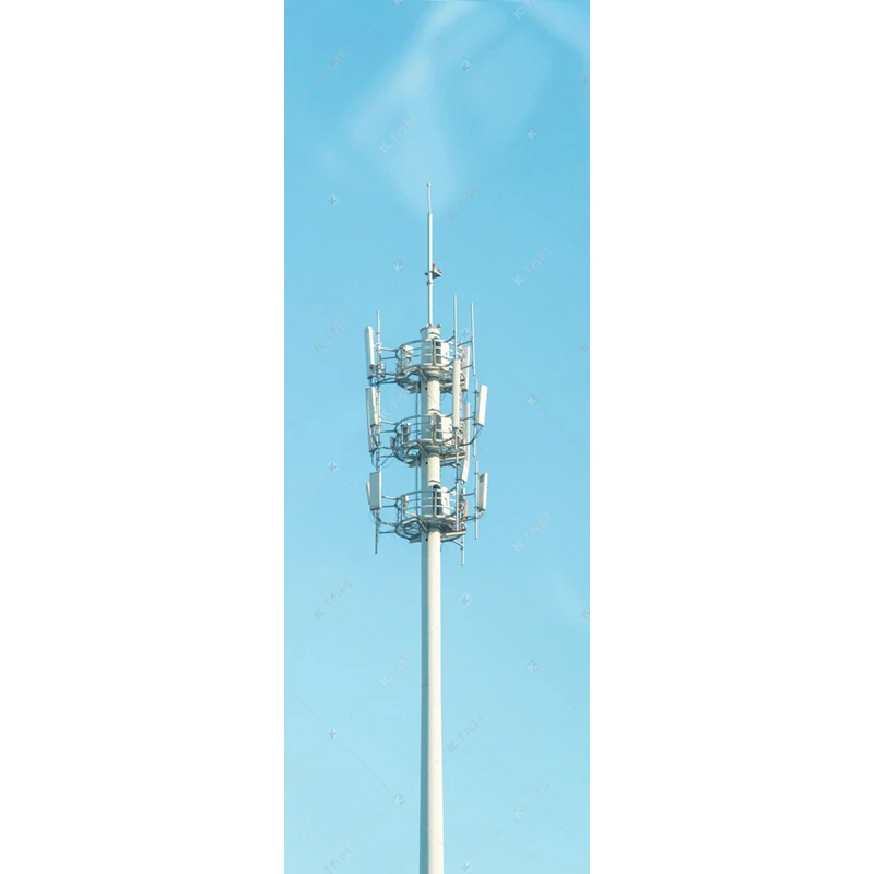 9m 10m 12m 15m 18m 20m 22m 24m 25m 27m 28m 30m Telecom Antenna Pole Mount Mast Telecommunication Monopole Tower