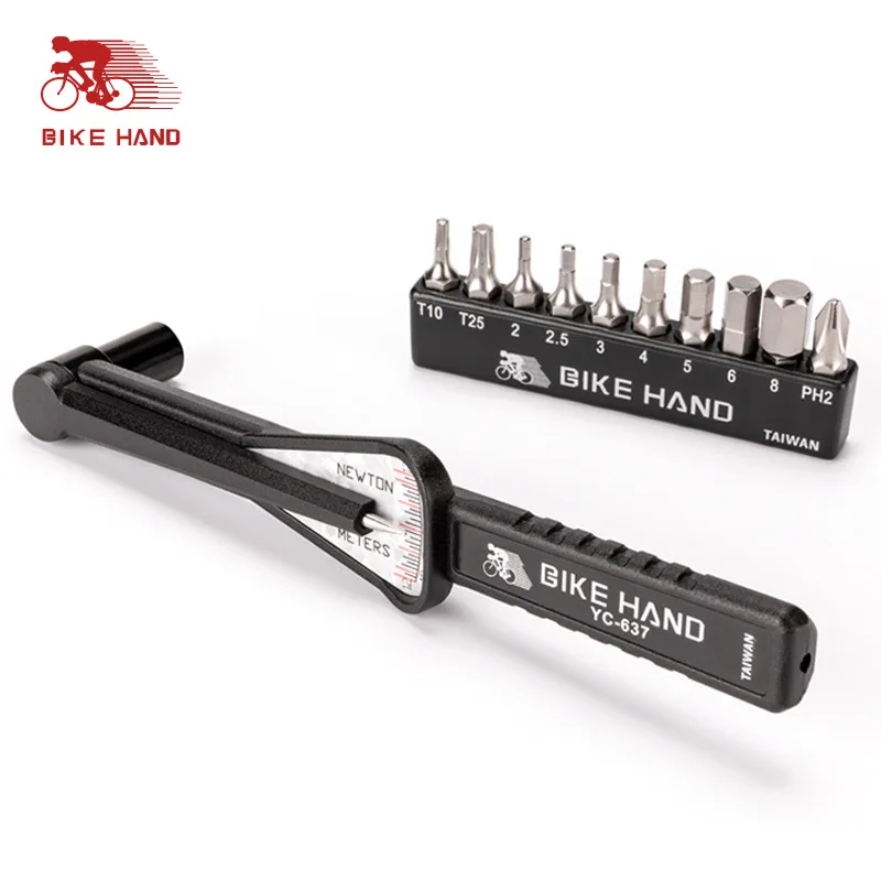 Bike Hand Wrench Bicycle Tools Kit Bike Repair Tools Wrench Essential Torque Wrench Kit With Bits