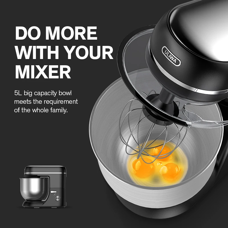 1000W Stand Mixer Electro Master  with 6L Bowl