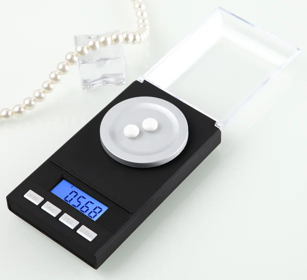 Hot Selling Digital Milligram Scale 50g/ 0.001g Portable Jewelry Medicine Gold GemReloading Calibration Weight Tweezers Included