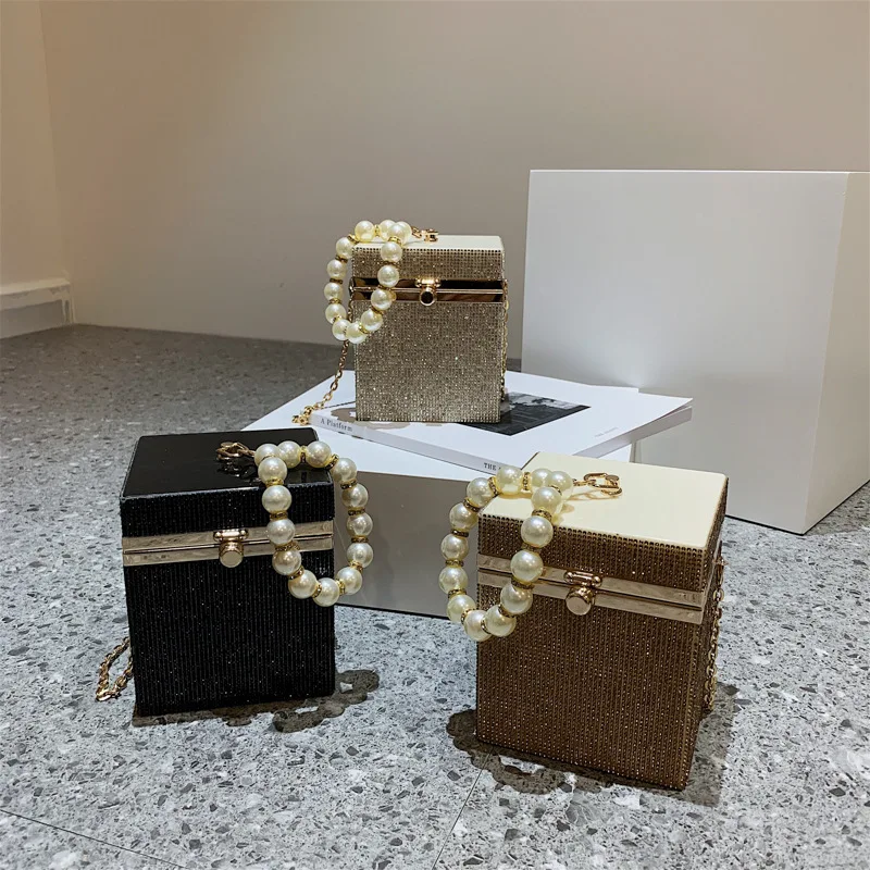 Kalanta Luxury small evening bag rhinestone colorful diamond purse bling party shoulder bag high quality wedding purse crystal