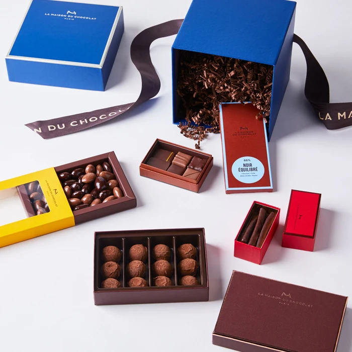 High Quality Low Price Standard Size Gift chocolate Box custom chocolate gift boxes