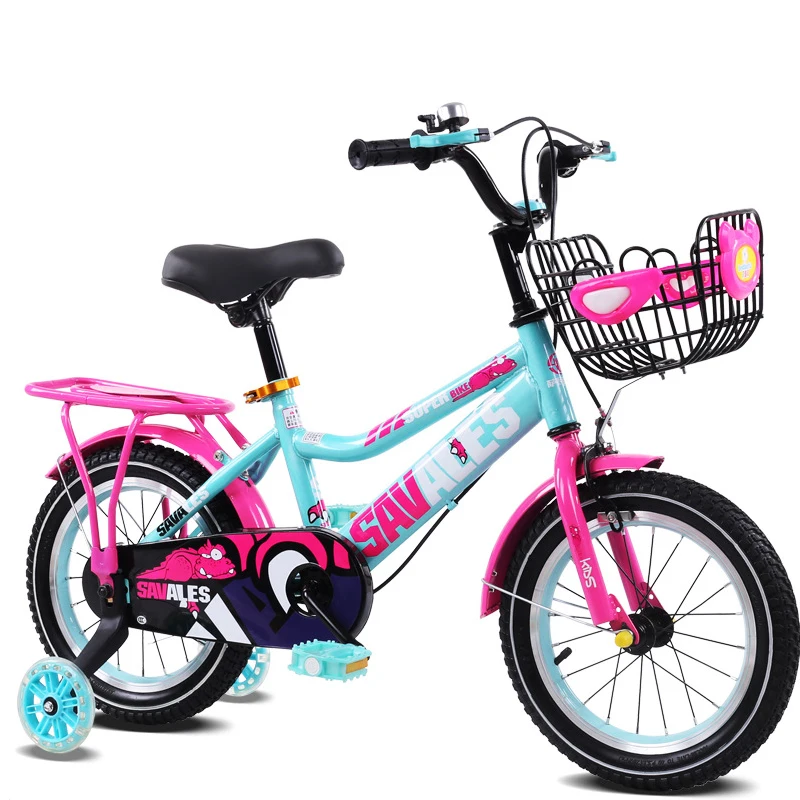 attractive design 12 inch kids 4 wheel bike/children bicycle from xingtai/wholesale cheap price kids small bicycle with basket