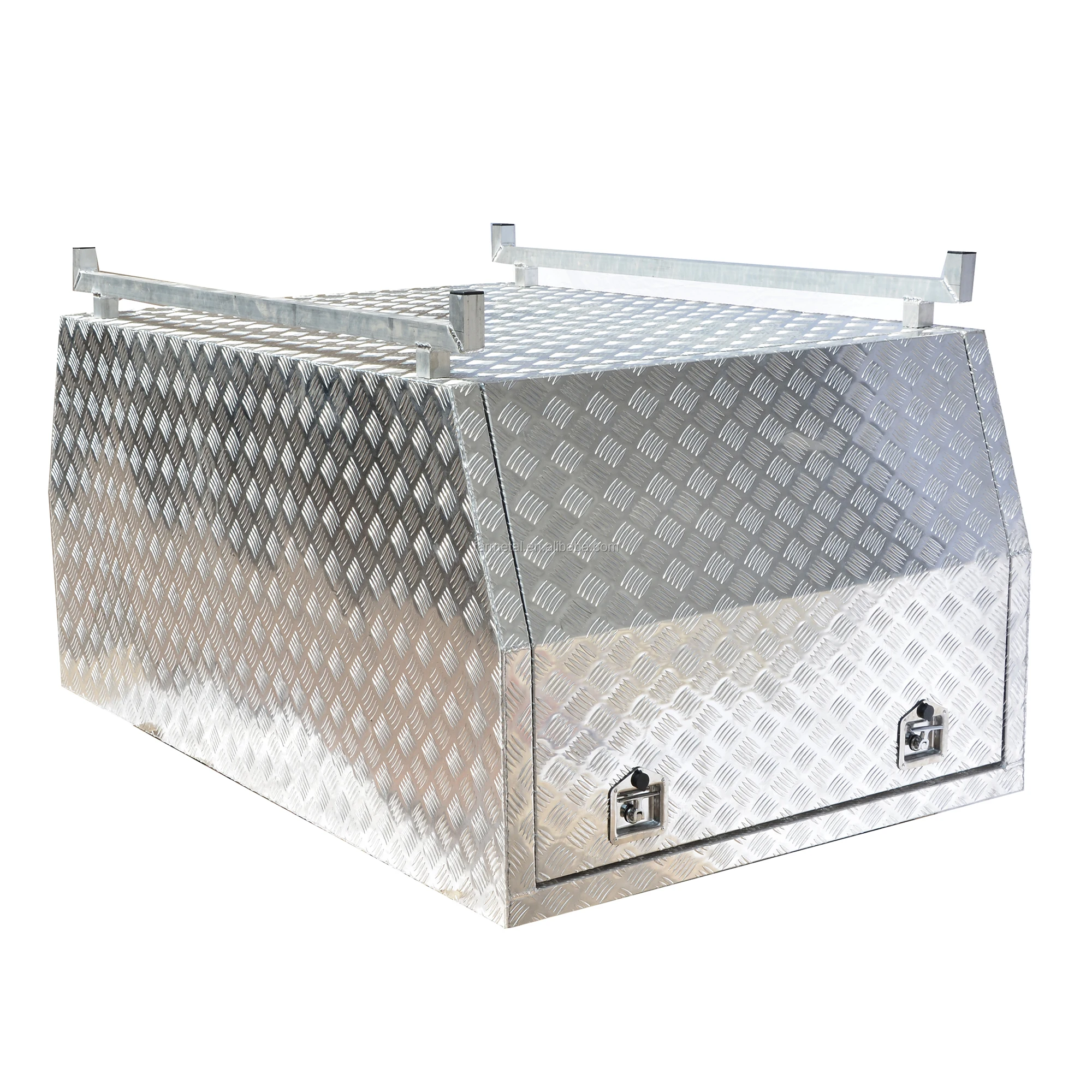 2400*1775*860mm  OEM Heavy Duty flat aluminum ute canopy storage case kits underbody truck box trailer cabinet metal drawers bed