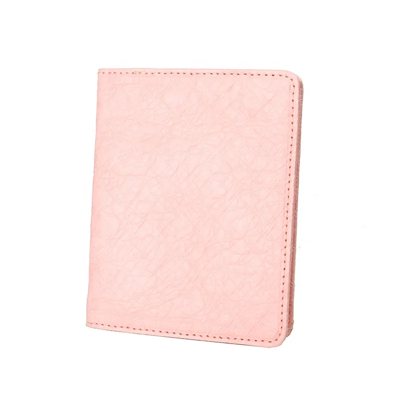 Factory Custom Multipurpose Bank Card Bag  pink Tyvek  Paper Wallet  Waterproof Card Clip Practical Wallet