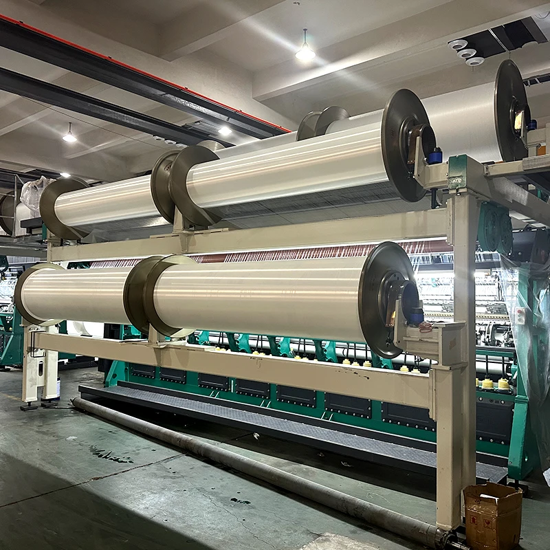 Automatic 2885 double needle bar warp knitting machine for blanket
