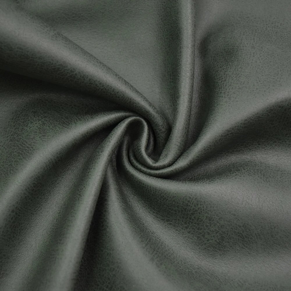 wholesale 100% Polyester Hot Stamping leathery fabric barchent Bronzing Brush Backing Sofa Home Textile Fabric for upholstery