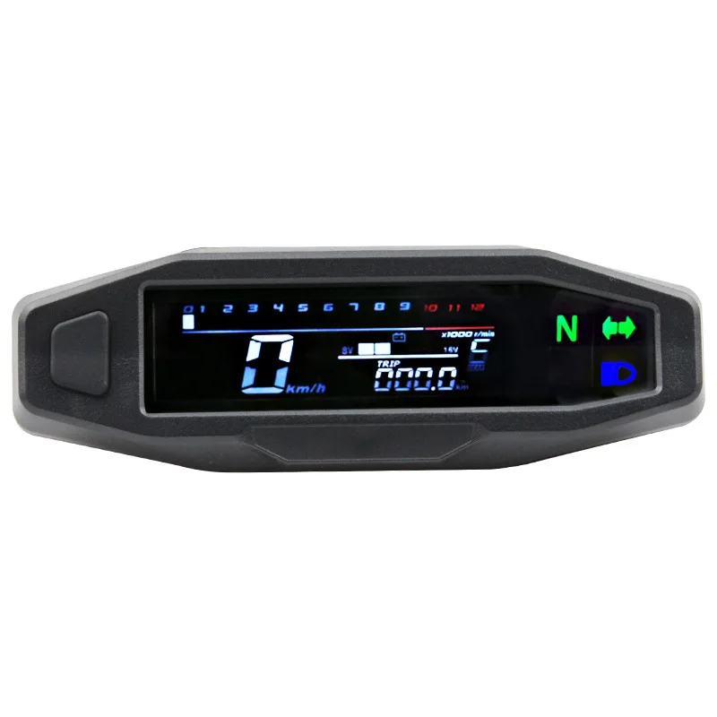 Moto LCD velocimetro RPM Universal Digital Odometer universal