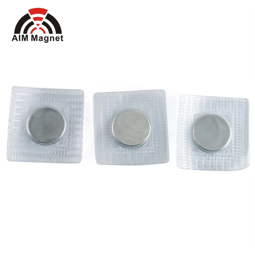 Clothes Invisible PVC Neodymium Handbag Magnet Button