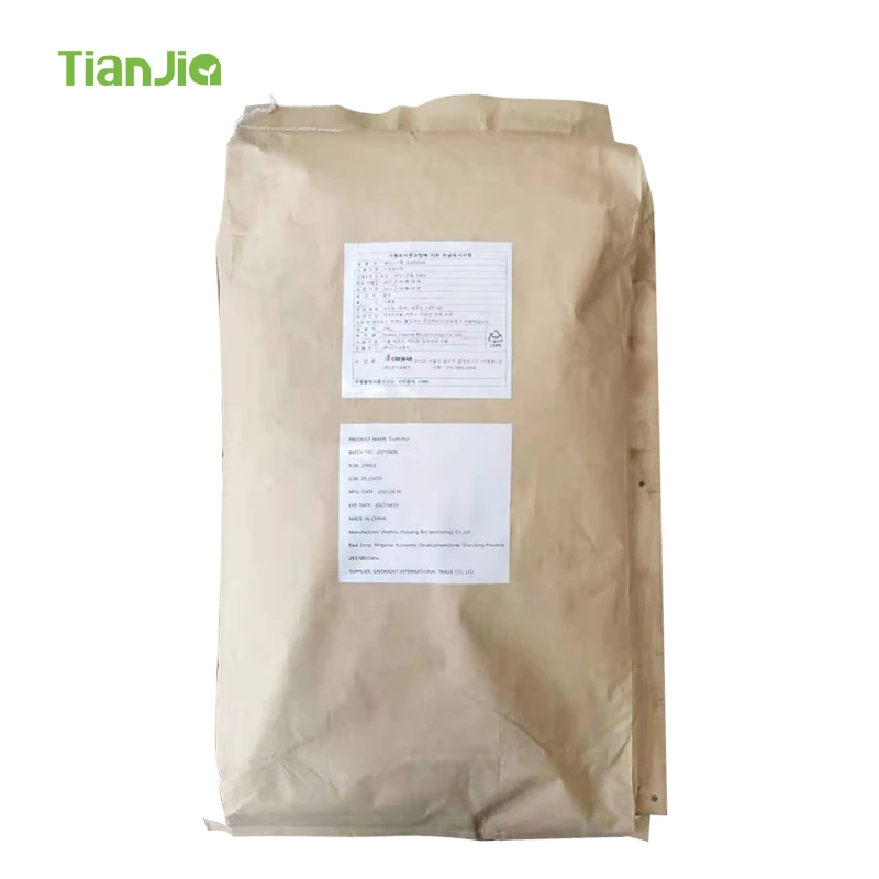 Tianjia China factory supply food grade sweeteners erythritol powder
