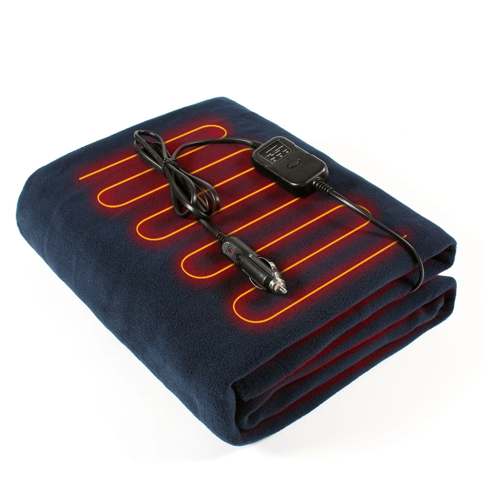 12V/24V Car Interior Heating Blanket washable Electric Blanket with Digital Display Controller Volt Model Interior Kits