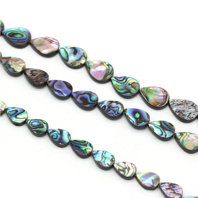 Natural Water Drop Abalone Shell Beads Fashion Shell Jewelry Pendant  DIY Jewelry Accessories