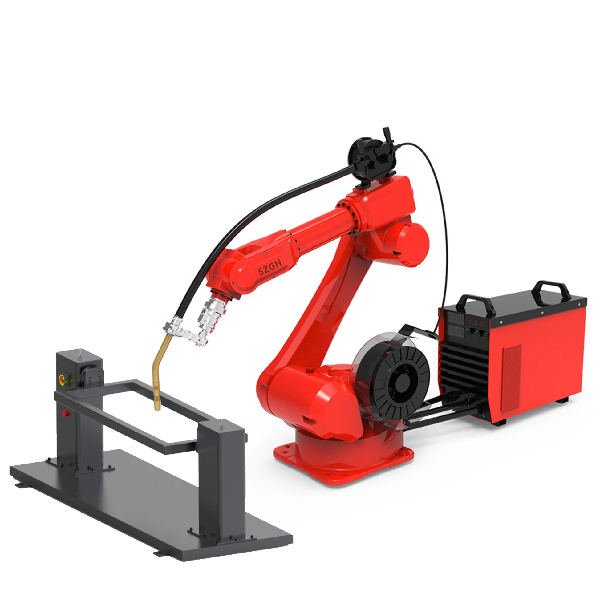 China Industrial CNC Welding Robot /Robotic Arm 6 -8 Axis robot for TIG/MIG/MAG welding machine