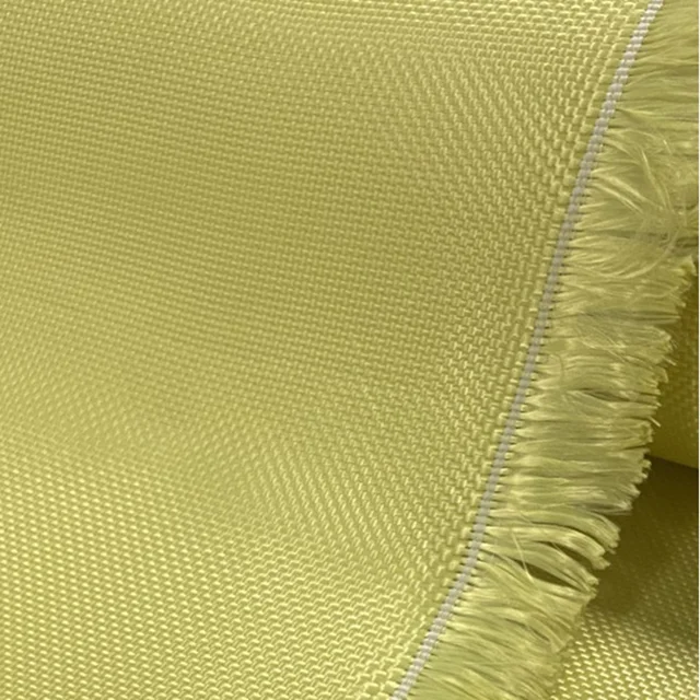 175g Sqm Kevlar Aramid Felt for Trousers Pants and Jackets Patch Firefighter Car Yellow Plain Military Fire Customized Anti Tent