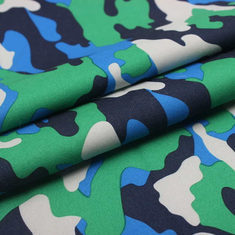 
polyester peachskin custom pattern print on fabric 