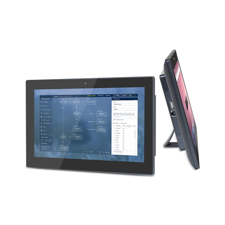 Wall Mounted 14 Inch RK3288 Android 9 OS Room Booking Hotel Home Meeting Conference Control Panel POE Tablet PC