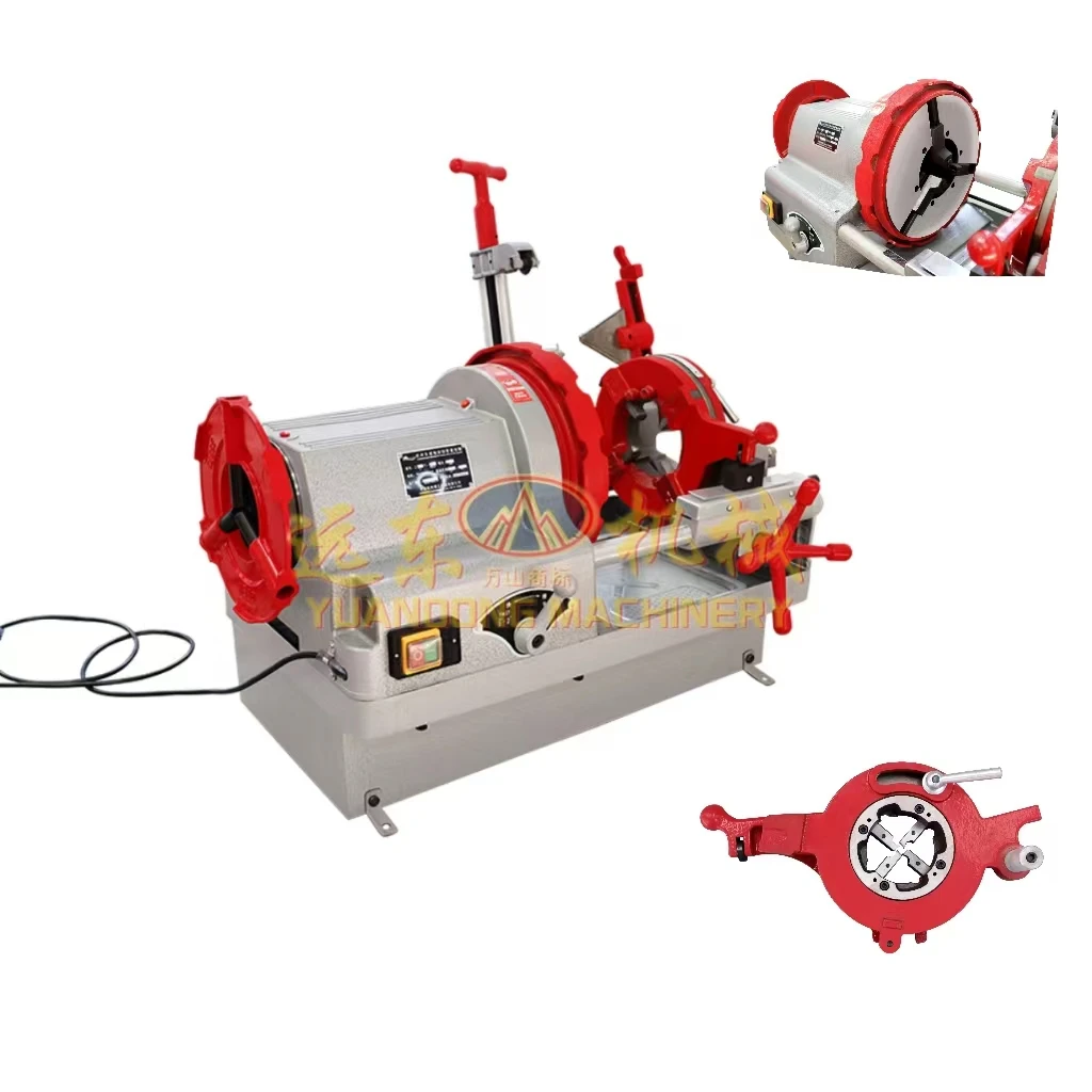 Manual Pipe Threading Automatic 220V Machine Screw Threader CNC Electric Equipment For Sale