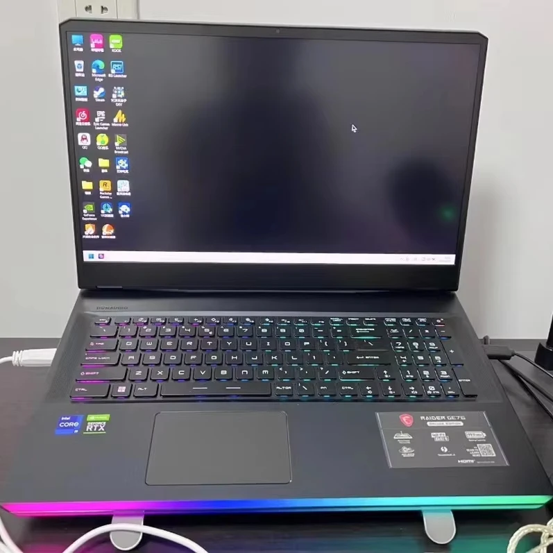 New Coming Laptop Core i9 Gaming Laptop 17.2 inch Large Screen Computer Gamer for MSI GE76 RTX3080ti 32gb ram 2tb ssd