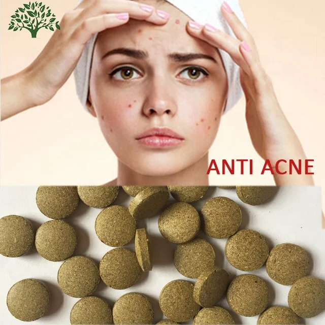 Herbal Effective Anti Acne Skin Whitening Honeysuckle Gluta thione Pills Capsules