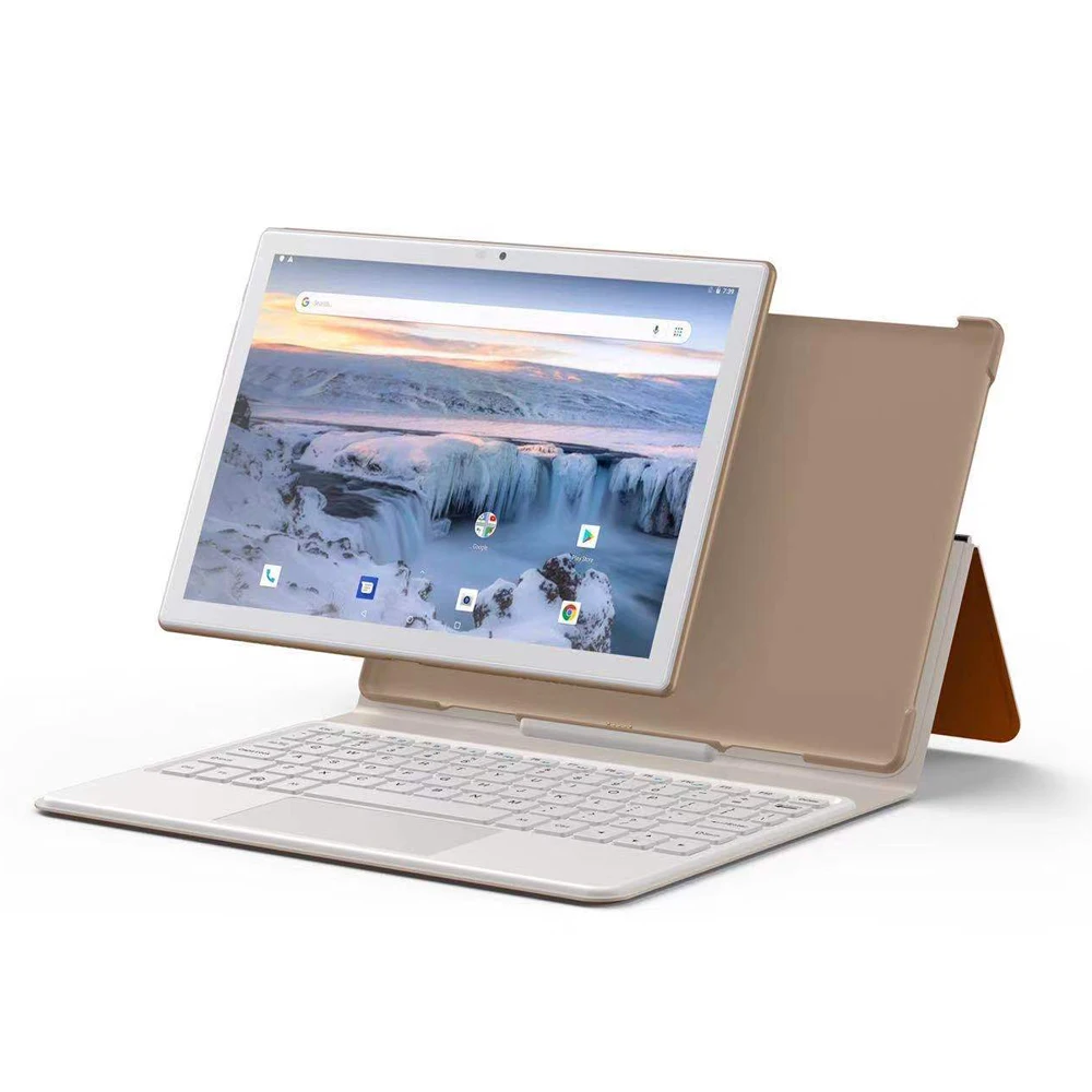 Большая распродажа от производителя 10 дюймов с высоким разрешением 1920*1200, объемом памяти 4 Гб/64 Гб 4 аппарат не привязан к оператору сотовой связи планшетный ПК с клавиатурой