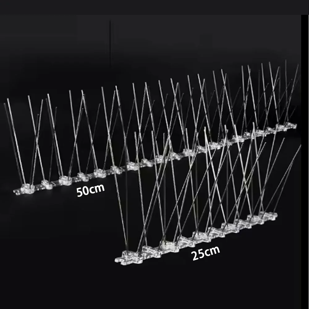 DYSC plastic bird spikes crow rabbit deterrents tire spikes cat caltrops spikes indoor for trespassers