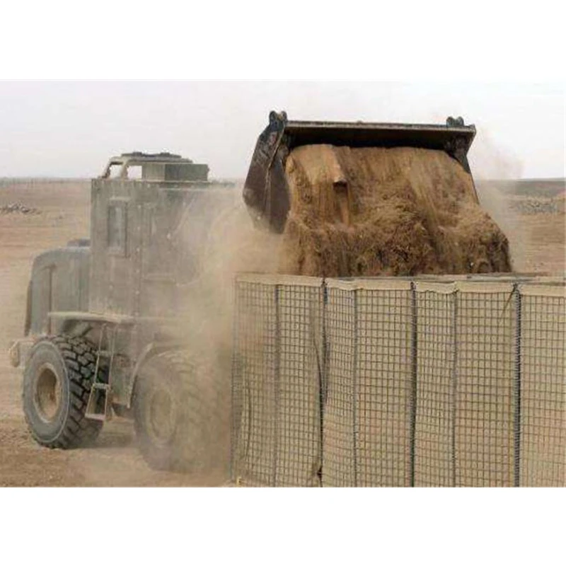 Hesco bastions Defensive barrier as protection gabion mesh Gabion Barrier used retaining wall barriers for sale
