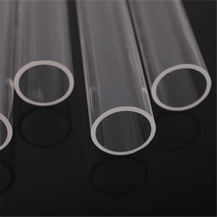 Customized Various Sizes Of Quartz Tube Clear Quartz Glass For Laboratory