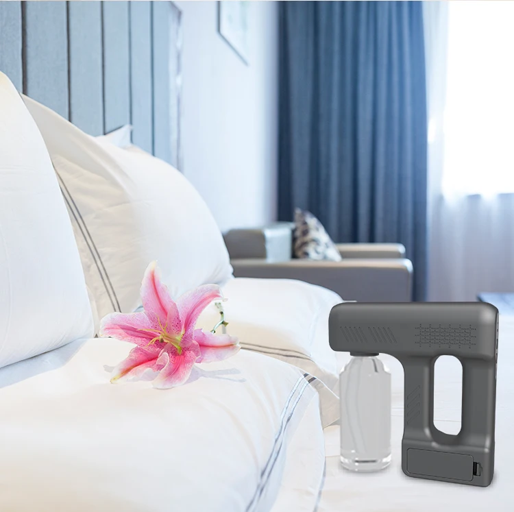 Blue Light Nano Disinfection Spray Gun Sanitizing Gun Disinfection Fogger for Home Office